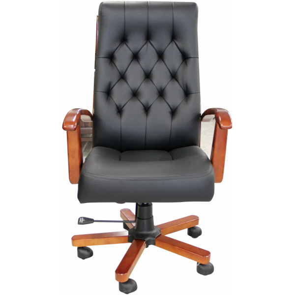 Καρέκλα-γραφείου-διευθυντική-καπιτονέ-DAA028Black