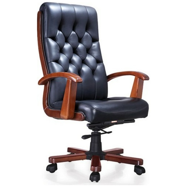 Καρέκλα-γραφείου-διευθυντική-καπιτονέ-DAA028Black